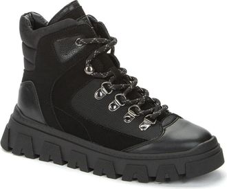 Keddo Jongens Zwarte Warme Gesloten Laarzen - Heren - Veterlaarzen - Zwart - 40 EU - Wol - Schoenen
