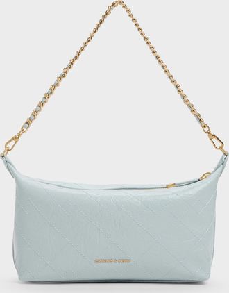Charles & Keith Duo Quilted Shoulder Bag
