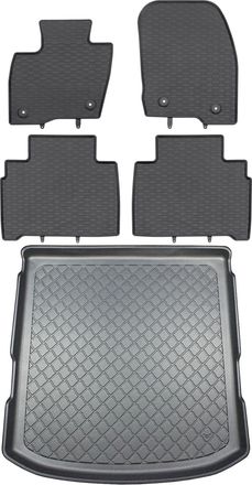 OEM Juego De Alfombrillas De Goma Para Coche Y Alfombrilla Para Maletero Para Ford Galaxy Iii Van Desde Septiembre De 2015