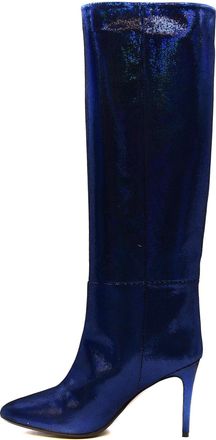 Anna F. Laarzen elektrisch blauw