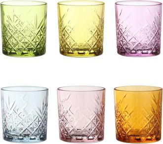 Pasabahce Set 6 bicchieri colorati in vetro Timeless Pasabahce