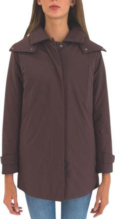 People of Shibuya Technical Fabric Jacket - Dames - Winterjassen - Rood - 2XS - Polyester - Jassen