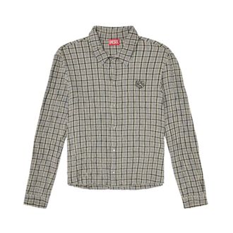 Diesel S-Seerk Check Shirt - Heren - Casual Overhemden - Veelkleurig - L - Katoen - Overhemden