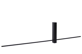 Lucide SEGIN Non Dimmable Stylish Mountable Indoor Decor LED Wall Light in Black