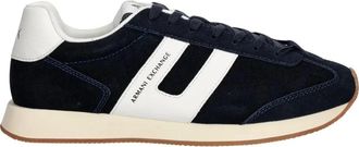 A|X Armani Exchange Heren, Schoenen, Blauw, Maat: 45 EU Leer