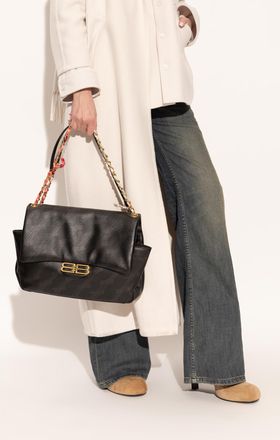 Balenciaga Darling Medium Bag, Womens, Black