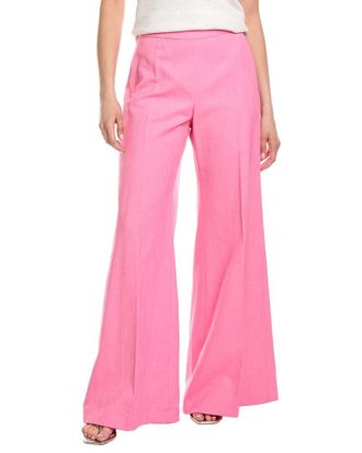 Carolina Herrera Solid Wide-Leg Pant