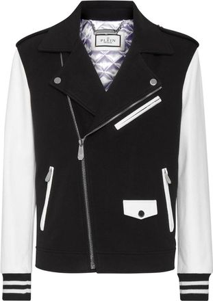 Philipp Plein Leather Jassen - Heren - Zomerjassen - Zwart - S - Jassen