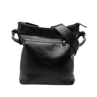 Burberry Pre-owned Cross Body Bags, female, Black, Size: ONE SIZE Pre-owned Leather Crossbody Bag