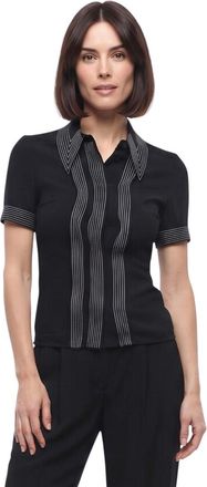 Stella McCartney Black Slim Stripes Shirt