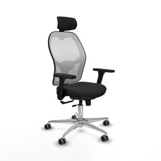 Piqueras y Crespo Silla De Oficina Piqueras Y Crespo Jorquera Negro Espuma Alta Densidad