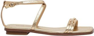 Michael Kors Lena Sandalen - Dames - Sandalen - Geel - 39 EU - Leer - Schoenen