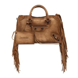Balenciaga Le City Bolso Peque&ntilde;o - Bags - Mujer - Marr&oacute;n - ONE SIZE