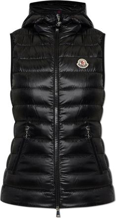 Moncler Dames, Jassen, Zwart, Maat: L Polyamide