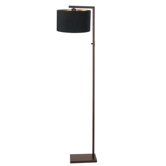 Steinhauer L&aacute;mpara De Pie - Marr&oacute;n - Stang - Metal Textil - L&aacute;mpara De