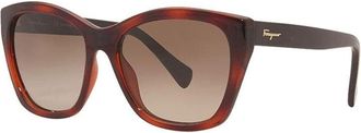 Ferragamo SF957S 214 Havana/Brown Gradient