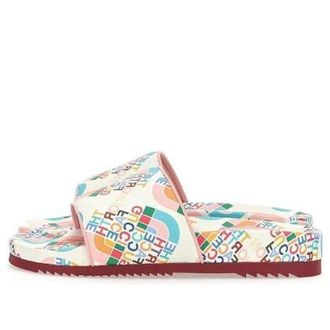 Gucci (WMNS) Gucci x The North Face Leather Sandal White Multicolor 685636-CPDH0-5880
