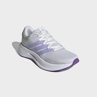 adidas Laufschuh ADIDAS PERFORMANCE TREADMOVE, Damen, Gr. 38,5, crystal wei&szlig;, glow lila, grau one, Synthetik, Textil, Schuhe Laufschuh