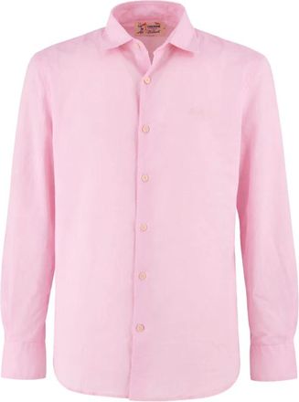 MC2 Saint Barth Shirt - Heren - Casual Overhemden - Roze - 2XL - Overhemden