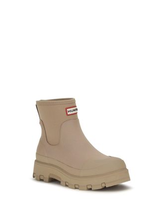 Hunter Chelsea Booties Boots - Beige