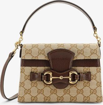 Gucci Borsa a mano Horsebit Duomo in tessuto GG - GUCCI - gender_Woman