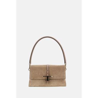 Tod's TodS T Timeless Suede Flap Bag