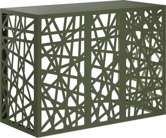 vidaXL Funda Para Aire Acondicionado Verde Oliva 110 X 50 X 80 Cm Vidaxl