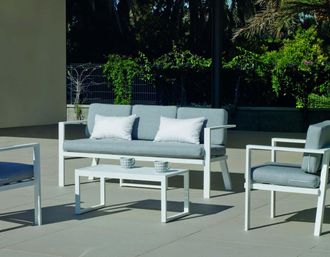 Hevea Juego De Muebles De Jard&iacute;n De 5 Plazas Azores