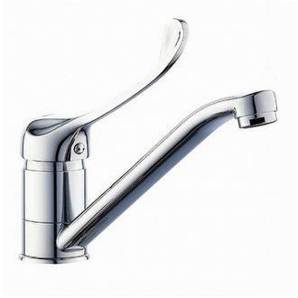 Trade Shop Trade Shop - Miscelatore Rubinetto Per Cucina Lavandino Lavello Ottone Cromato Clinica 69206
