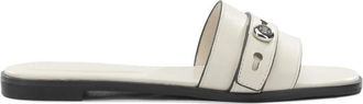 Tory Burch Leren Sandalen - Dames - Sandalen - Wit - 36 EU - Leer - Schoenen