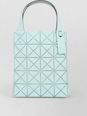 Bao Bao Issey Miyake rectangular geometric shoulder bag dual handles