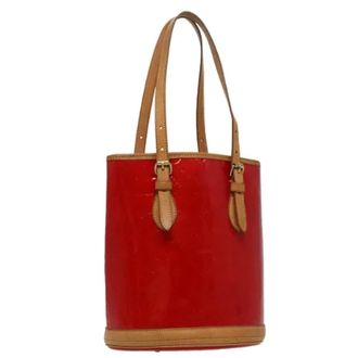 Louis Vuitton Pre-owned Bucket Bags, female, Red, Size: ONE SIZE Pre-owned Vintage Bucket Bag