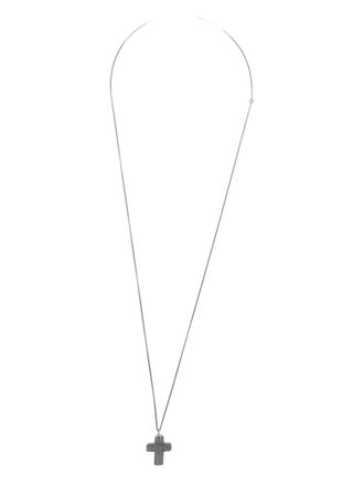 Rosa Maria Collana in argento sterling con pendente croce