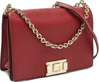 Furla Borsa a spalla Mimi in pelle - Rosso