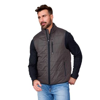 Free Country Mens Maple Creek IV Box Quilted Puffer Vest