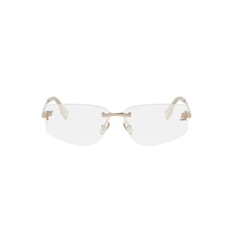 Fendi Fe5116Us - unisex - Fendi - Glasses - Beige - 58 MM - Accessories