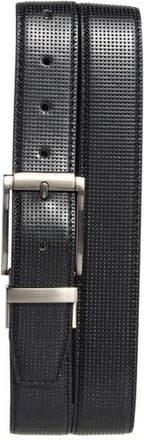 Steve Madden Perforated Reversible Belt in Black/Brown at Nordstrom Rack, Size 32
