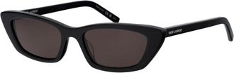 Saint Laurent SL 277 Zonnebril - unisex - Zonnebrillen - Zwart - 52 MM - Accessoires