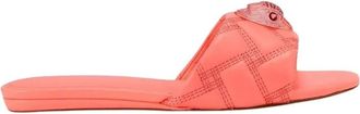 Kurt Geiger Kensington Flat Sandal - Dames - Sandalen - Roze - 39 EU - Schoenen