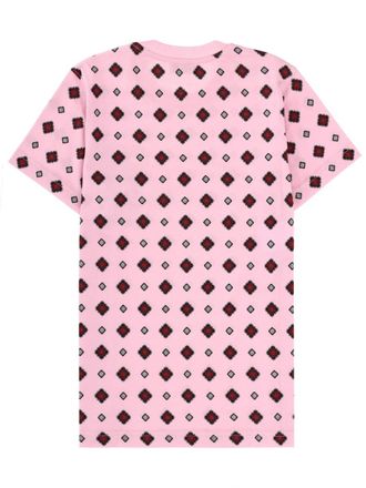 Moschino Printed Cotton T-Shirt - Pink