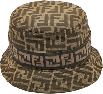 Fendi Cappello bucket Zucca - Marrone