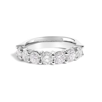 House of Brilliance 14K Gold 2. 0 Cttw Diamond 7 Stone Band Ring