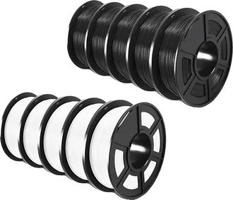 OEM Filamento 3d, Material Ecol&oacute;gico, Excelente Calidad De Impresi&oacute;n, Pla Mate 5bk 5wt