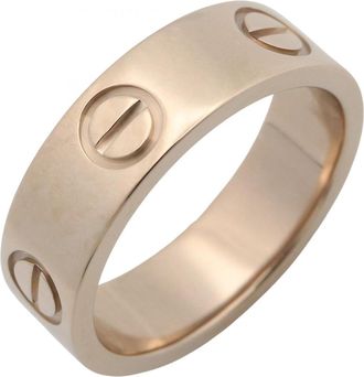 Cartier Silver White Gold (18K) Band Ring (Pre-Owned)