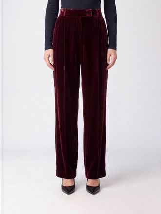 Giorgio Armani Pantaloni Donna colore Bordeaux