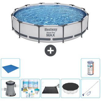 Bestway Piscina Bestway Steel Pro Max Redonda - 366x76 Cm - 8-piezas S21680