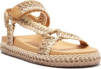 Arezzo Maya Ankle Strap Sandal in Multi Veran/Mult at Nordstrom, Size 8.5