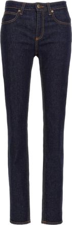 Roberto Cavalli Jeans con cinque tasche - Blu