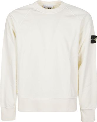 Stone Island Minimalist Patch Cotton Sweatshirt