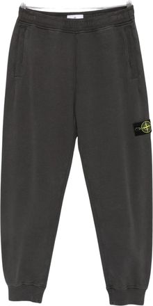 Stone Island Relaxed Fit Sweatpants with Signature Patch Logo